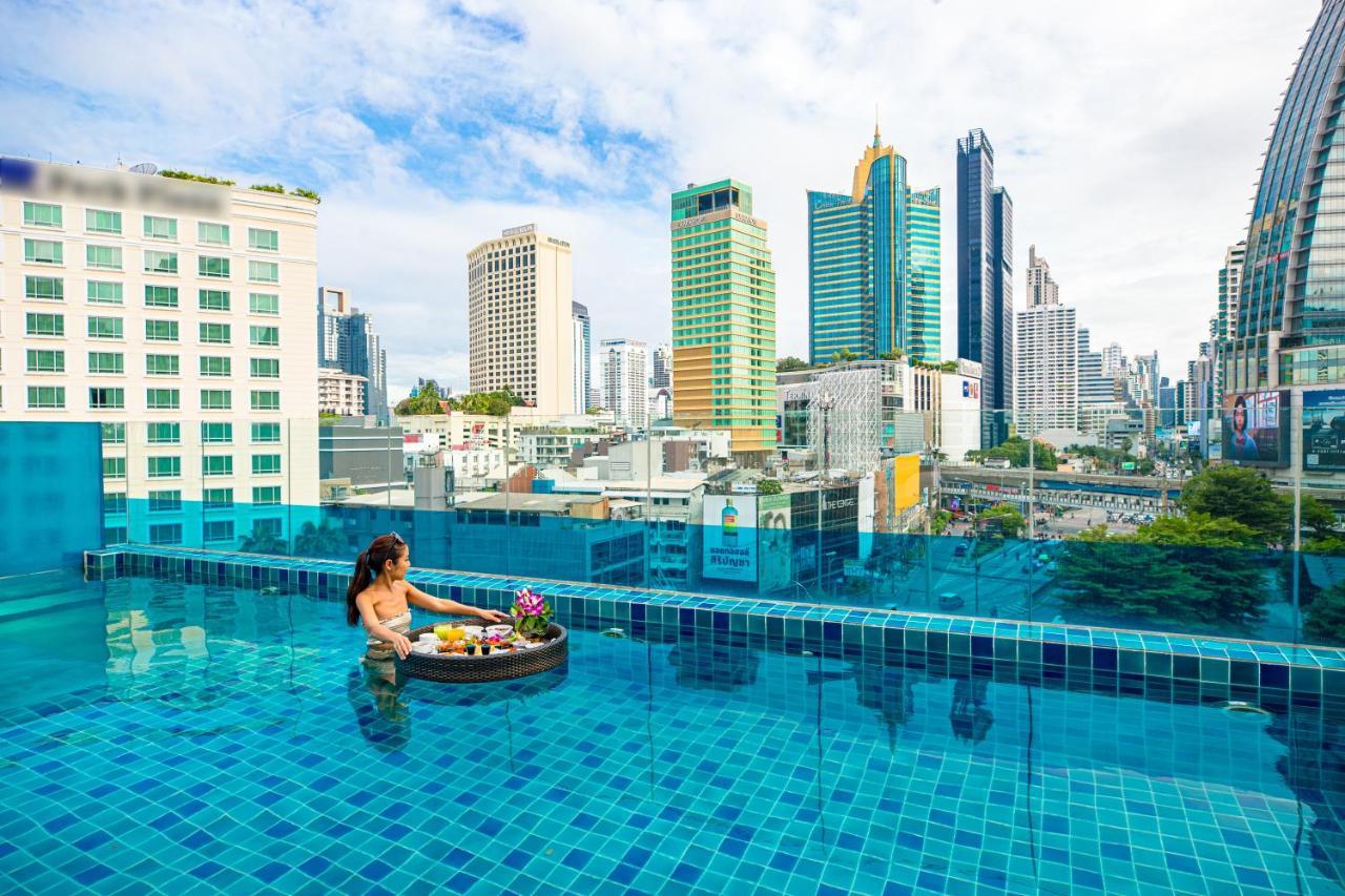 Hotel Clover Asoke Bangkok Buitenkant foto